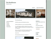 Tablet Screenshot of bunkhousesnowdonia.com